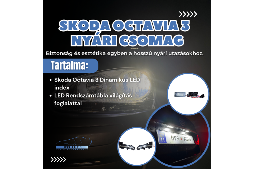 Skoda Octavia 3 Nyári Csomag